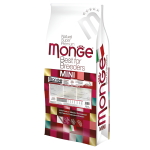 Monge MINI Puppy & Junior Dry Food – Lamb with Rice (15 kg)